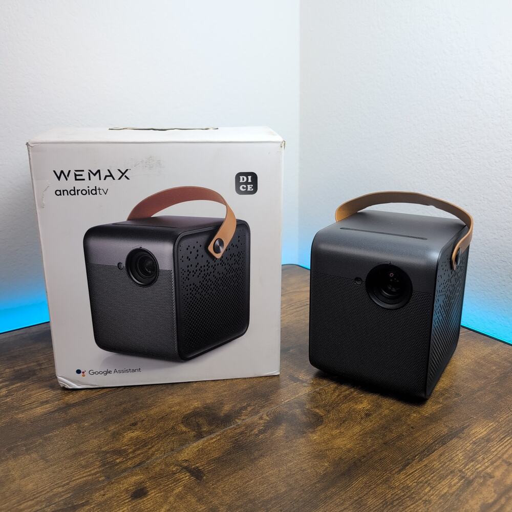 WEMAX / Formovie Dice Portable 1080p Android TV Projector w/Battery and Speakers